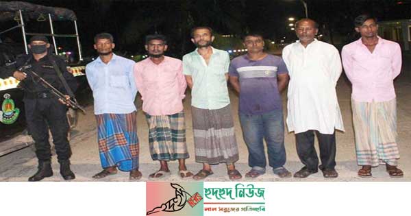 ৭ চোরাই অটোরিকশাসহ আটক ৬